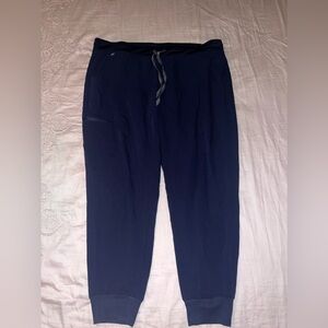 Figs Used Royal Blue Scrub Pants
